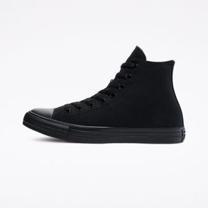 Converse High-Tops Black Monochrome shoes